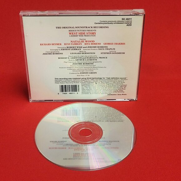 West Side Story The Original Sound Track Recording CD 1992 - Picture 8 of 8
